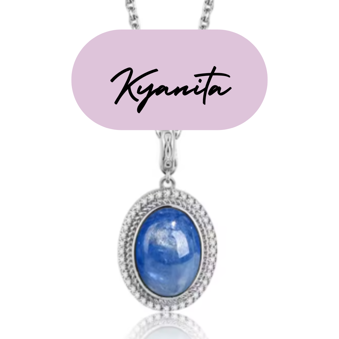 Colgante de Plata - Piedra Natural Kyanite