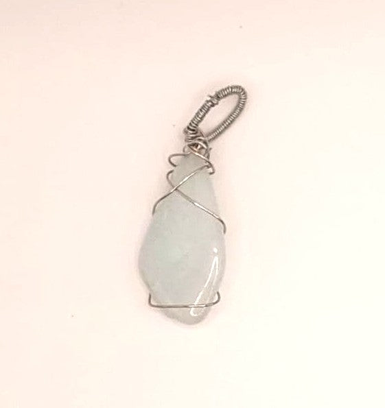 Colgante Único y Artesanal - Ágata Plana