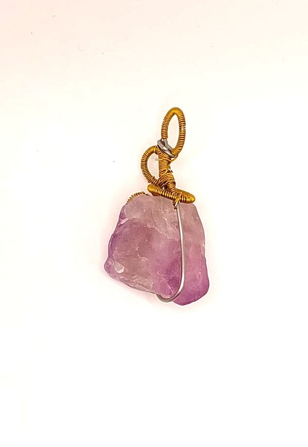 Colgante Único y Artesanal - Fluorita