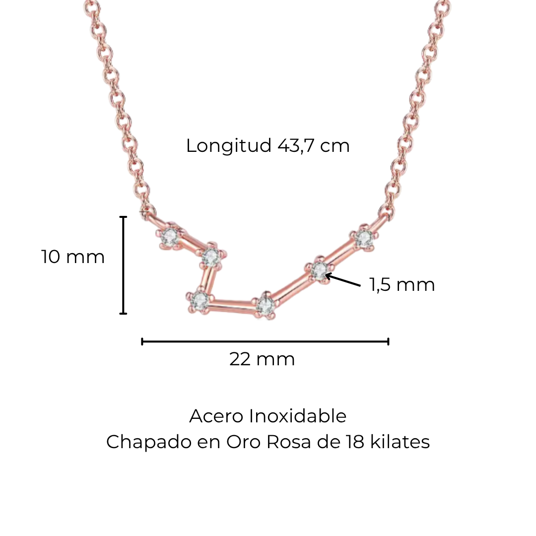 Collar Constelación del Zodiaco
