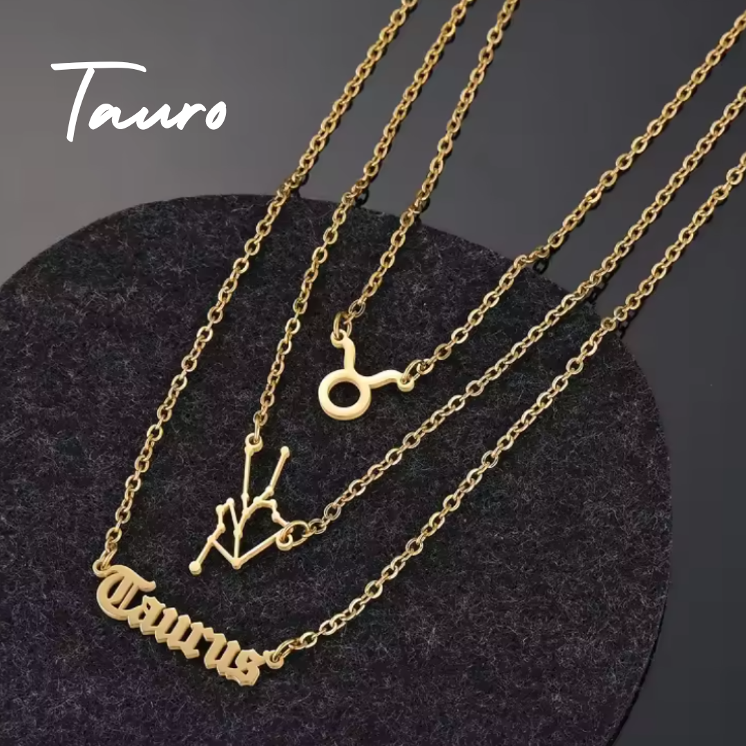 Collar Triple del Zodiaco