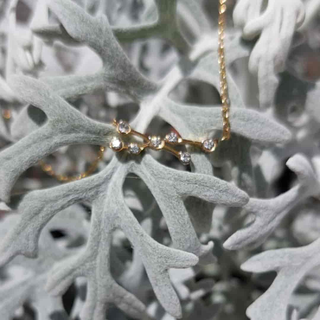 Collar Zodiaco - Constelación Dorado y Plateado - TAURO