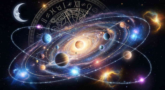 Ciclos del cielo: tránsitos, lunas, eclipses y astrología del tiempo