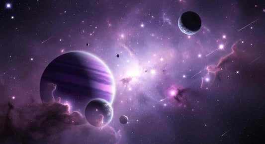 Representación mística de los planetas astrológicos