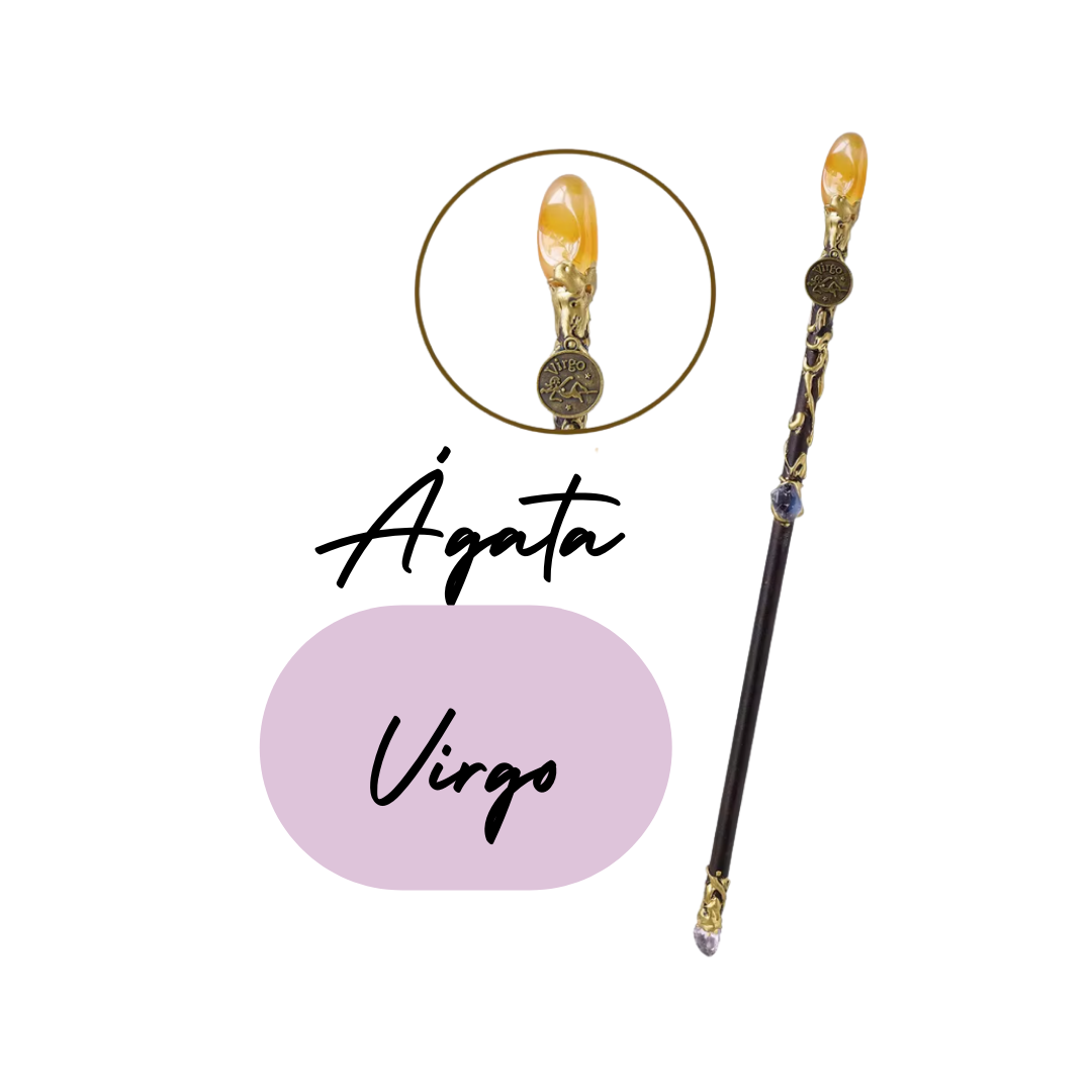 Cetro Mágico de tu SIGNO del Zodiaco - Piedra Natural