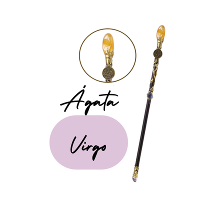 Cetro Mágico de tu SIGNO del Zodiaco - Piedra Natural