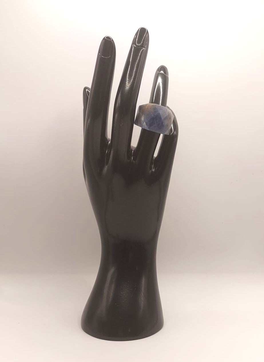 Anillo de acero inoxidable - Apatita