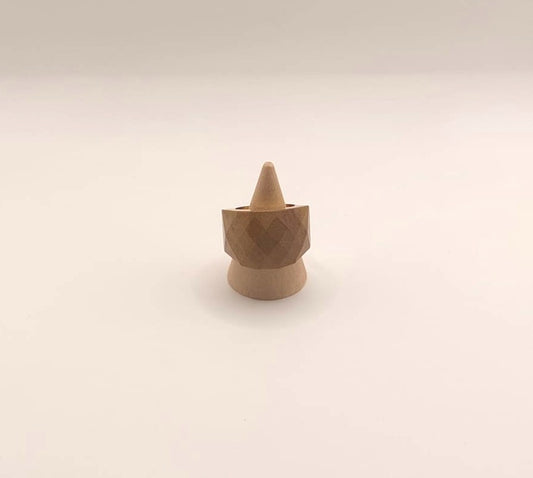 Anillo de acero inoxidable - Cuarzo Hematoide