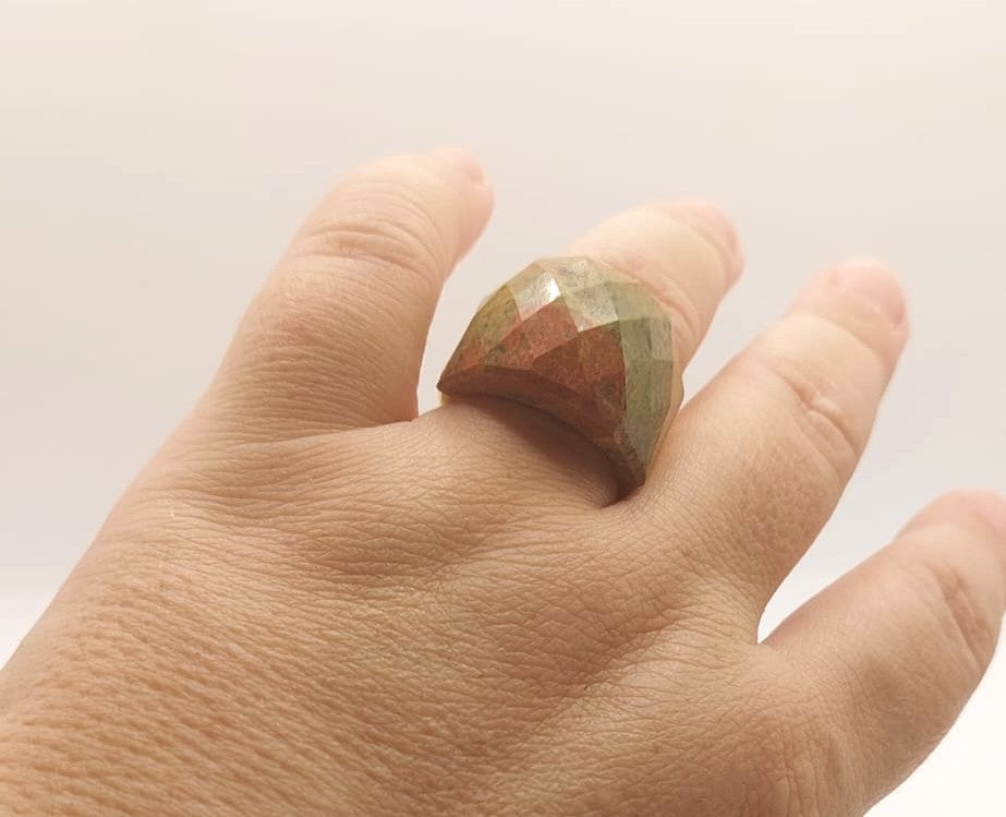 Anillo de acero inoxidable - Unakita