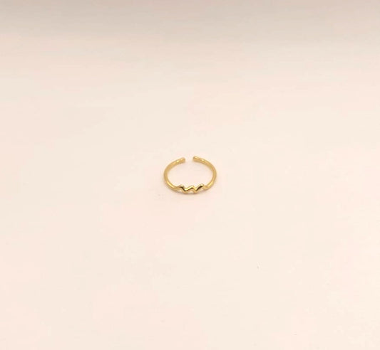 Anillo Zodiaco - Símbolo - ACUARIO