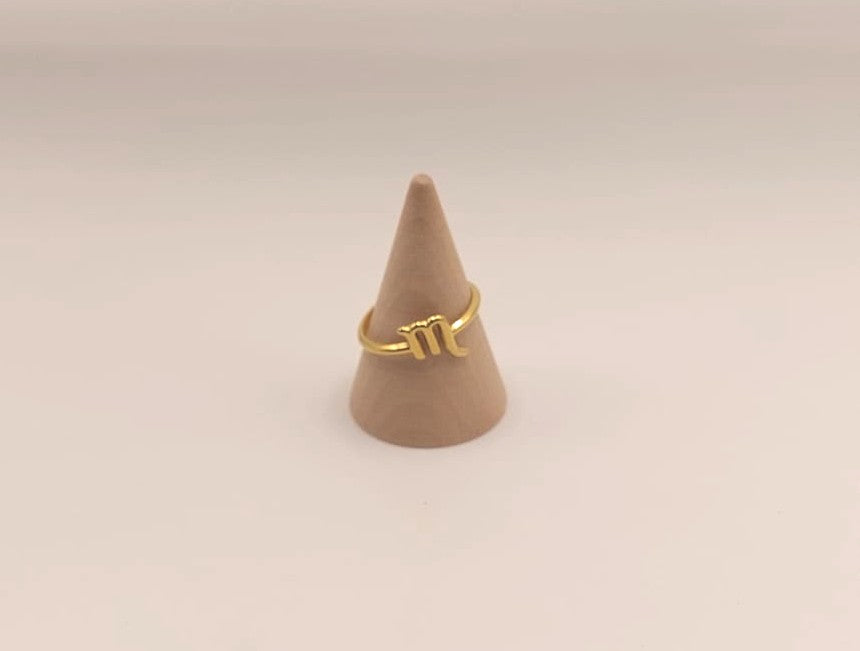Anillo Zodiaco - Símbolo - ESCORPIO