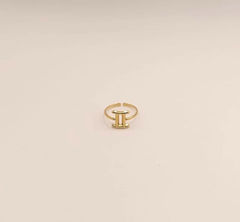 Anillo Zodiaco - Símbolo - GÉMINIS