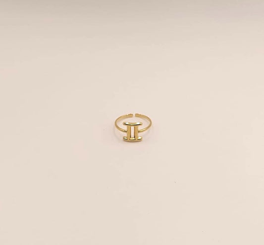 Anillo Zodiaco - Símbolo - GÉMINIS