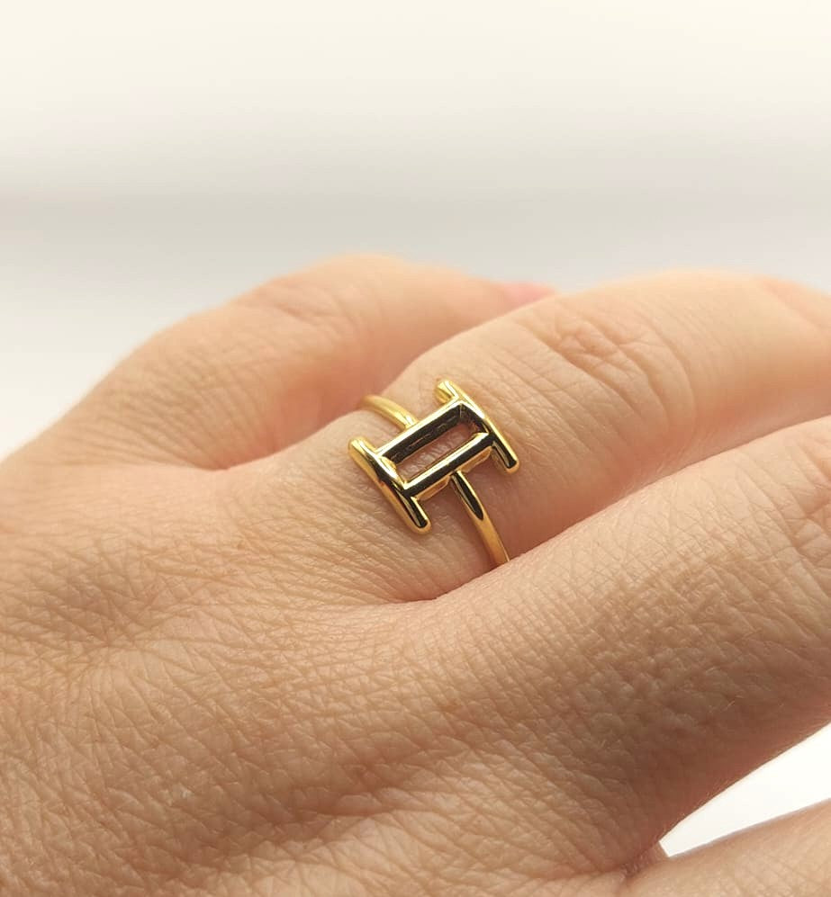 Anillo Zodiaco - Símbolo - GÉMINIS