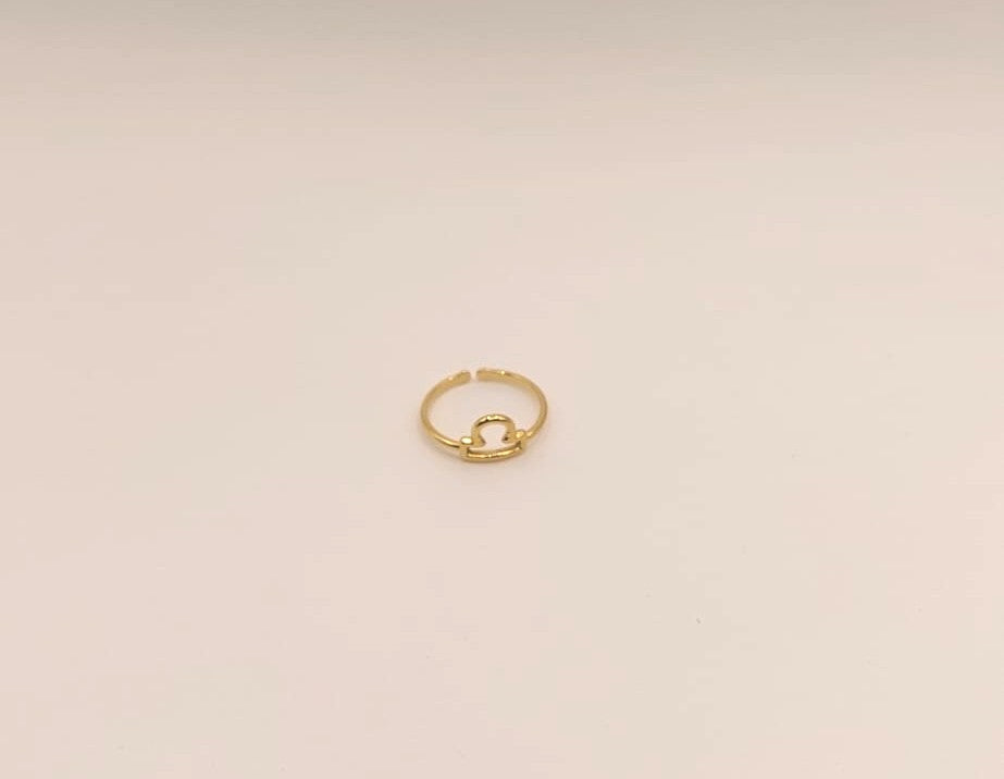 Anillo Zodiaco - Símbolo - LIBRA