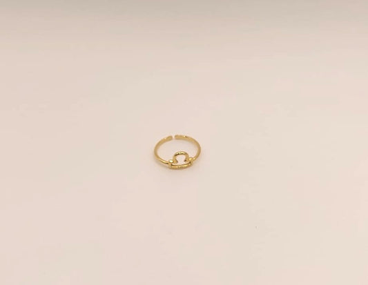 Anillo Zodiaco - Símbolo - LIBRA