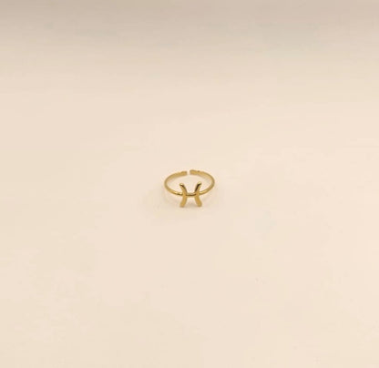 Anillo Zodiaco - Símbolo - PISCIS