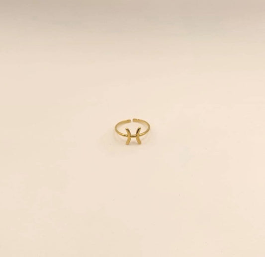 Anillo Zodiaco - Símbolo - PISCIS