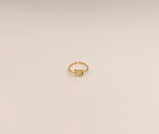 Anillo Zodiaco - Símbolo - VIRGO