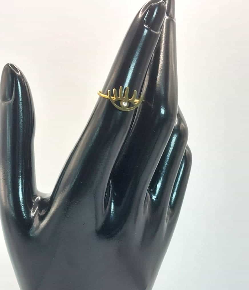 Anillo Ojo Turco - Pestañas