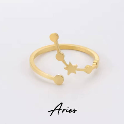 Anillo Zodiaco - Constelación - ARIES