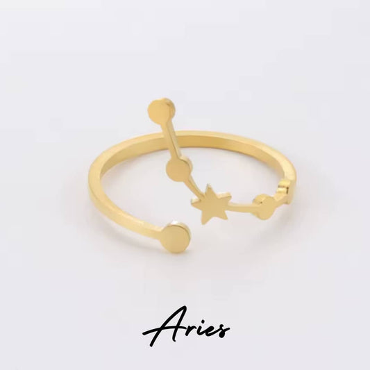 Anillo Zodiaco - Constelación - ARIES