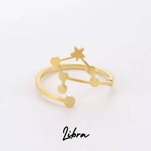 Anillo Zodiaco - Constelación - LIBRA