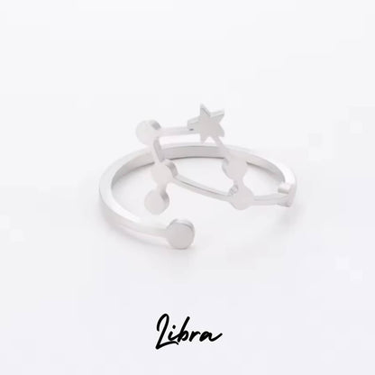 Anillo Zodiaco - Constelación - LIBRA