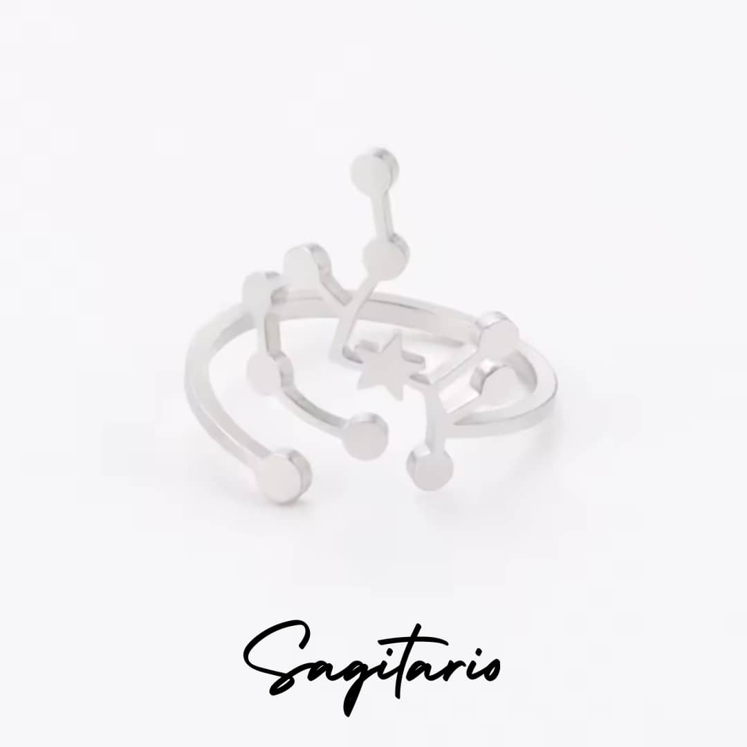 Anillo Zodiaco - Constelación - SAGITARIO