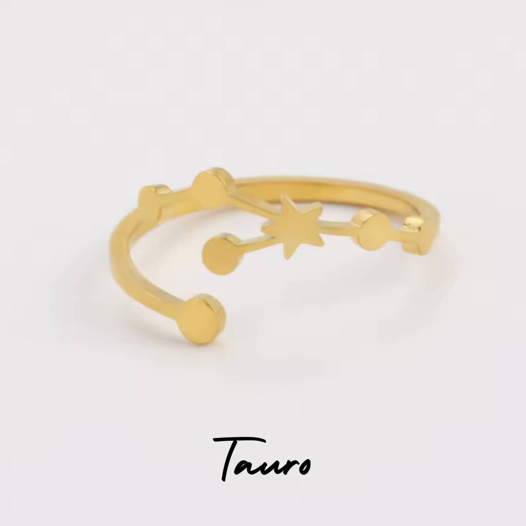 Anillo Zodiaco - Constelación - TAURO