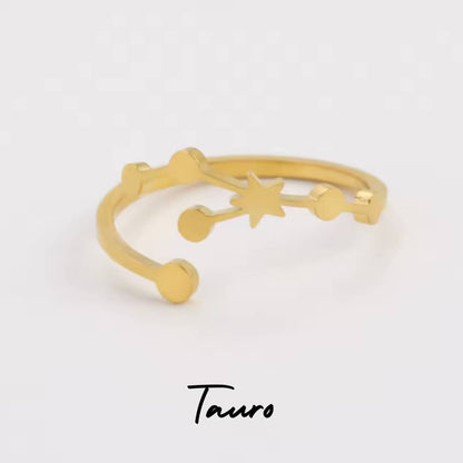 Anillo Zodiaco - Constelación - TAURO