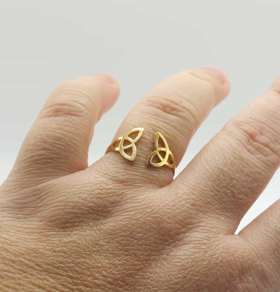 Anillo Triqueta Doble