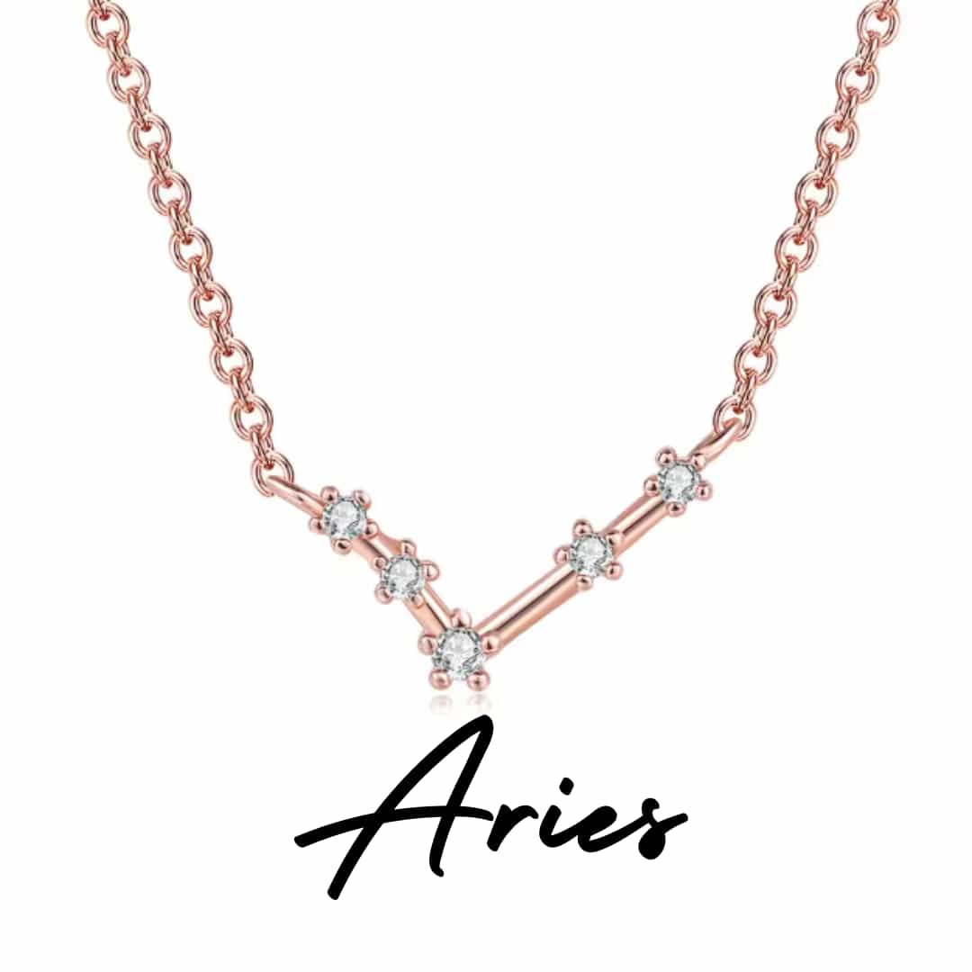 Collar Zodiaco - Constelación Rosa