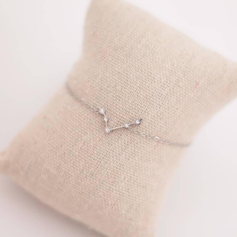 Pulsera Zodiaco - Constelación Dorado y Plateado - ARIES