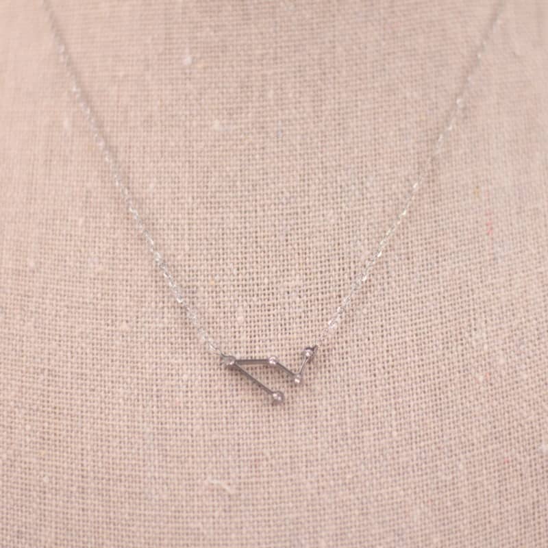 Collar Zodiaco - Constelación Dorado y Plateado