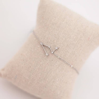 Pulsera Zodiaco - Constelación Dorado y Plateado - CAPRICORNIO