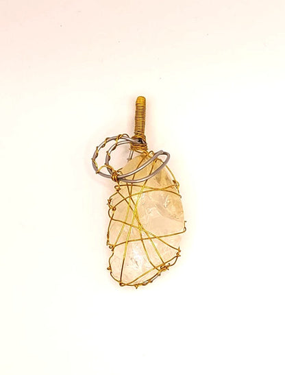 Colgante Único y Artesanal - Citrino