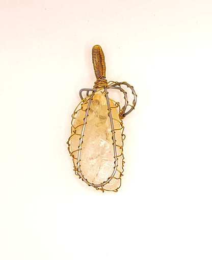 Colgante Único y Artesanal - Citrino