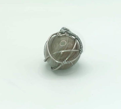 Colgante Único y Artesanal - Ágata Verde