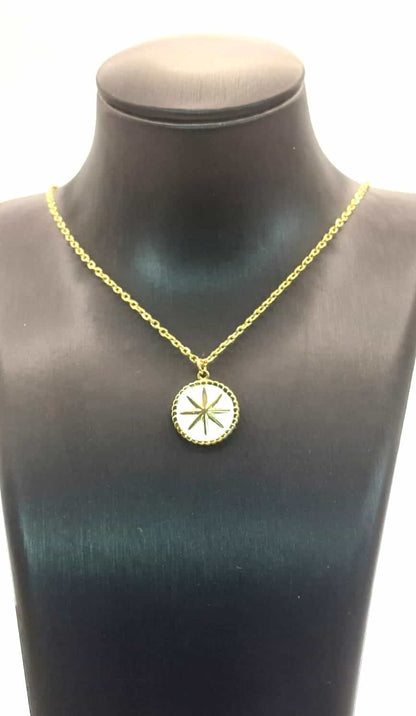 Collar Estrella Polar - Blanco