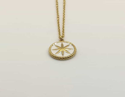 Collar Estrella Polar - Blanco