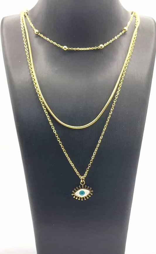 Collar Ojo Turco - Triple