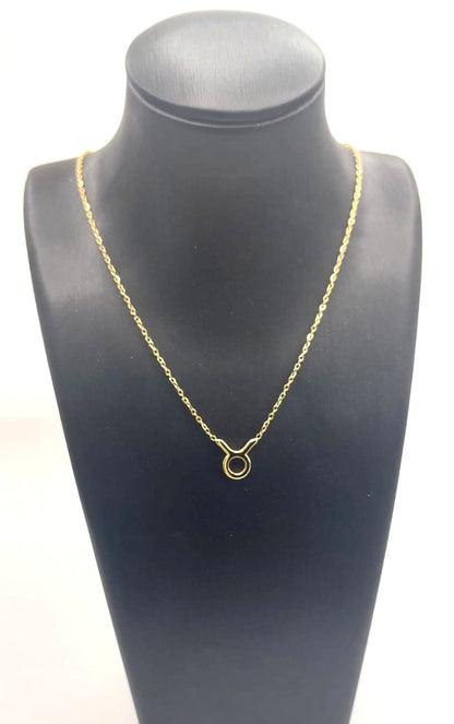 Collar Zodiaco - Símbolo Dorado - TAURO