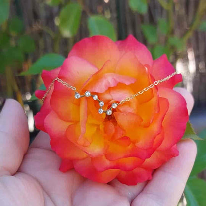 Collar Zodiaco - Constelación Dorado y Plateado - ESCORPIO