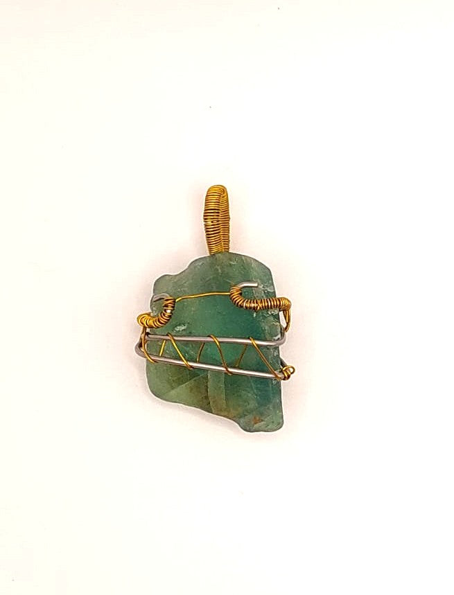 Colgante Único y Artesanal Nido - Fluorita