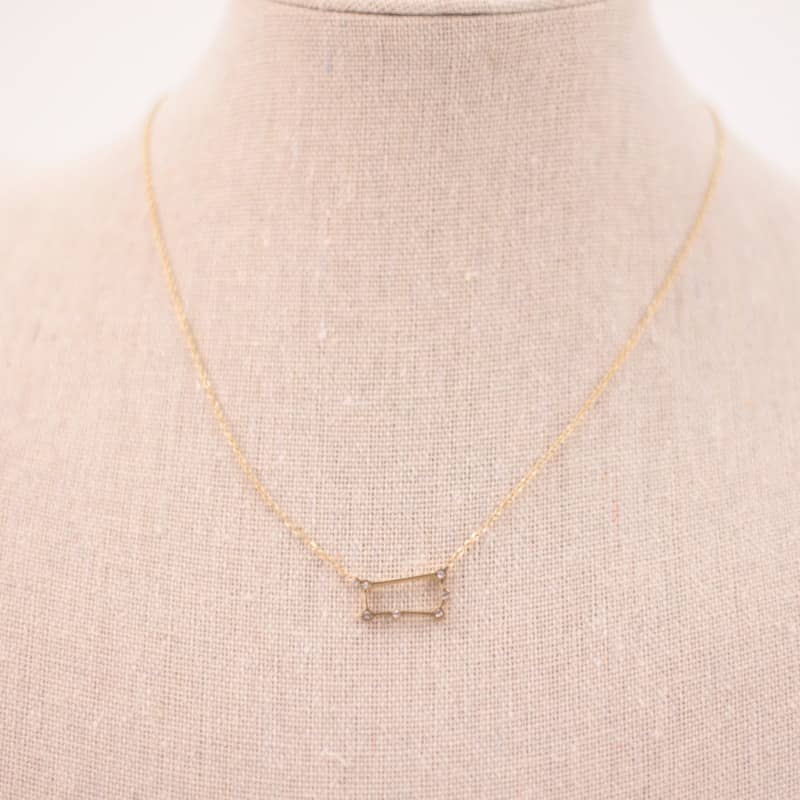 Collar Zodiaco - Constelación Dorado y Plateado