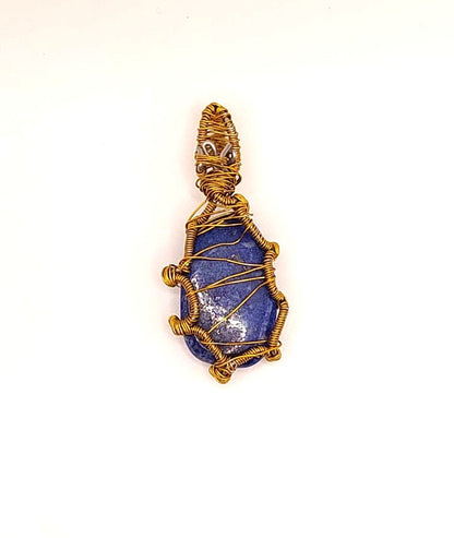 Colgante Único y Artesanal - Lapislázuli