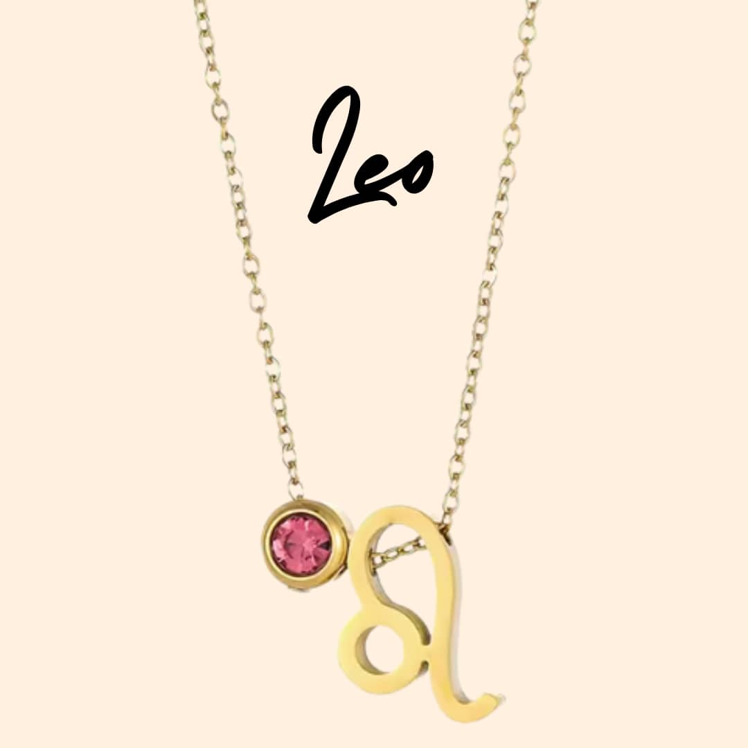 Collar Zodiaco - Símbolo y Circonita