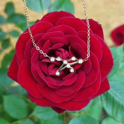 Collar Zodiaco - Constelación Dorado y Plateado - LEO