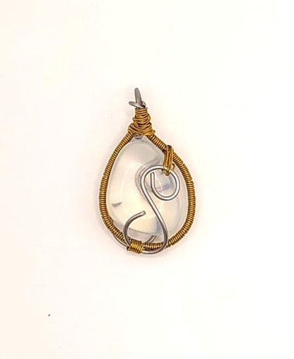 Colgante Único y Artesanal - Opalina